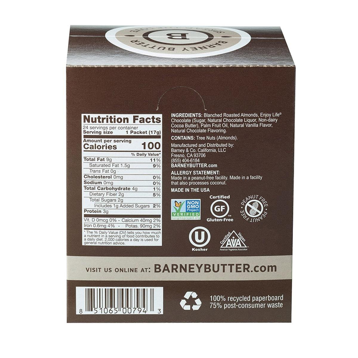 Barney Butter | 0.6 oz SNACK PACKS Single Flavors (24-Pack ...